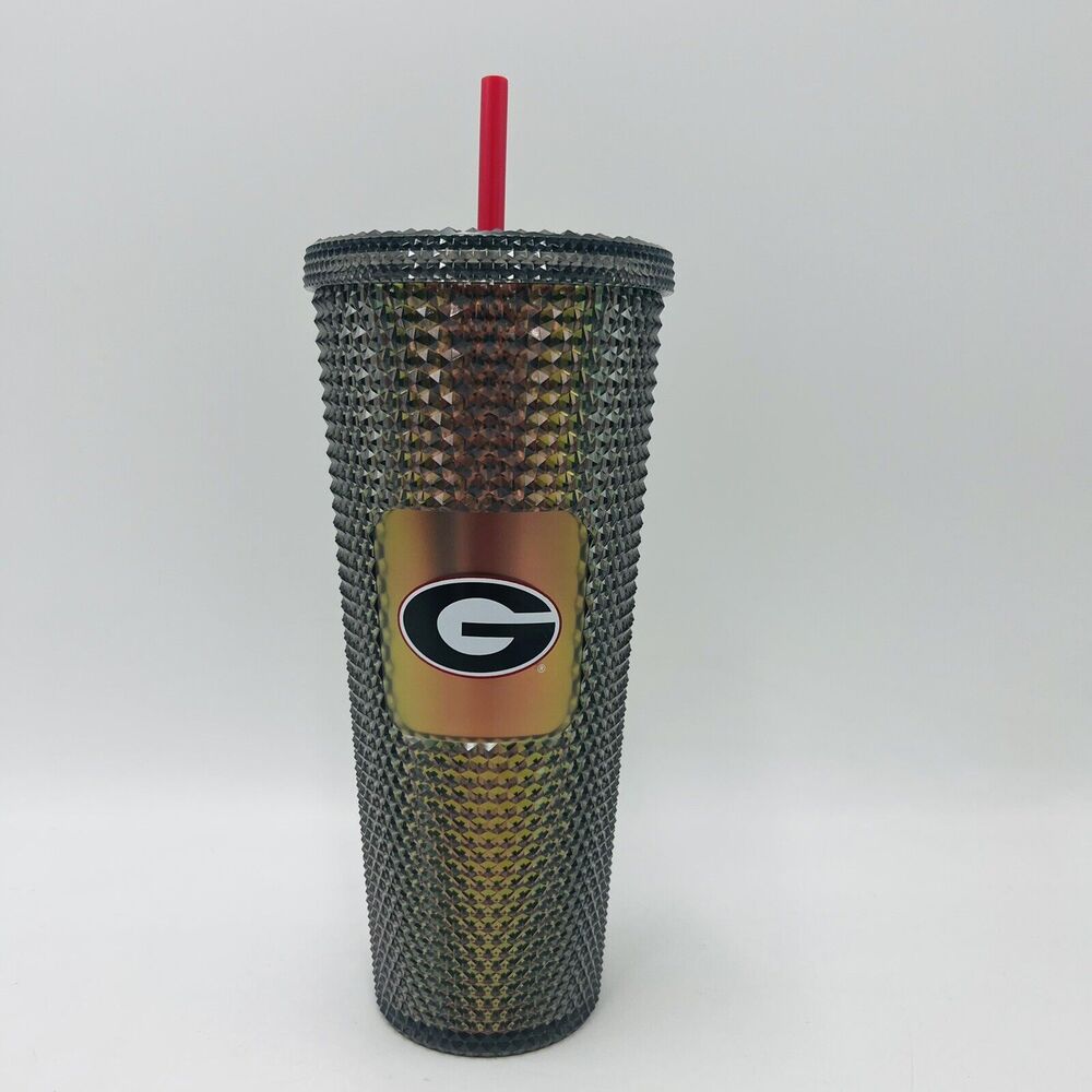 Starbucks 2022 University Of Georgia UGA Studded Tumbler 24 oz New